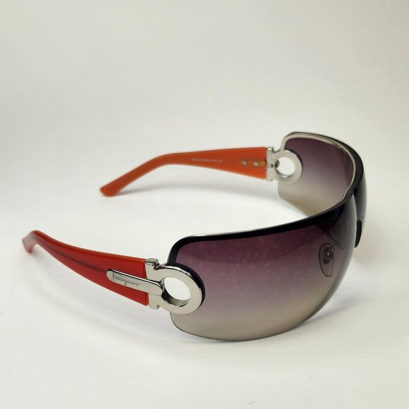 Salvatore Ferragamo Wrap Around Sunglasses (FE 1121) - Picture 1 of 10